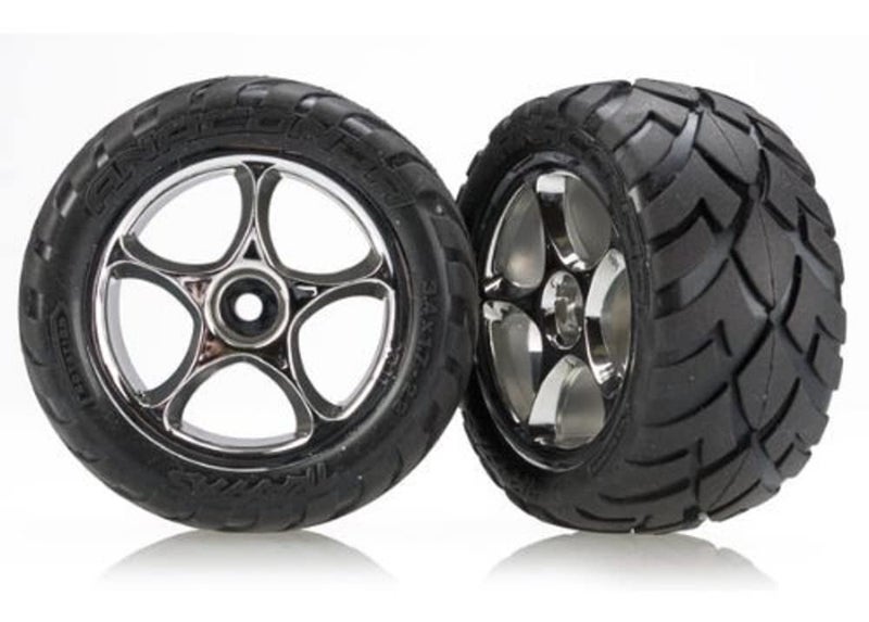 Traxxas 2478R Rear Mounted Anaconda Tires, on Tracer Wheels, Bandit, 192-Pack